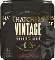 Thatchers Vintage Founder's Cider 4x440ml