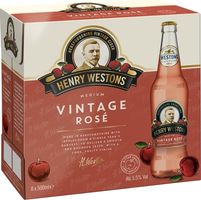 Henry Westons Vintage Rose Cider