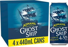 Adnams Ghost Ship Cans 4x440ml