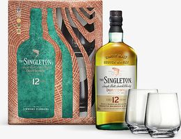 Singleton single-malt Scotch whisky with tumblers 700ml