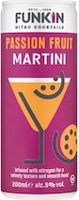 Funkin Nitro Passion Fruit Martini 200Ml