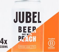 JUBEL Beer cut with Peach