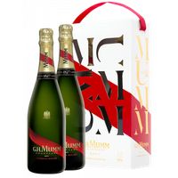 Champagne mumm cordon rouge - gift set 2 bottles