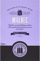 Refined & Elegant Wine Malbec 2.25 litres