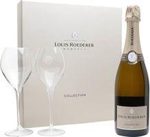 Louis Roederer Collection 245 + 2 Glasses Gift Set