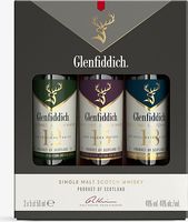 Glenfiddich Triple Pack (3 x 50ml) Single Malt Whisky