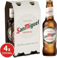 San Miguel Premium Lager Beer 4x330ml