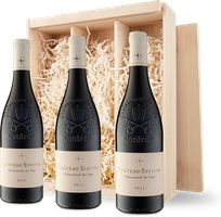 Fine Châteauneuf-du-Pape in Wood Gift Box