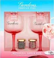 Gordon's Pink Gin & Glasses Gift Set