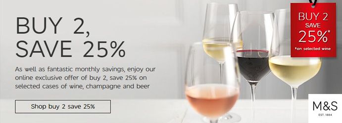 M&S Wine Offers