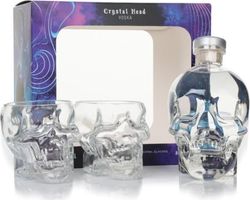 Crystal Head Vodka Gift Set with 2x Skull Gla...