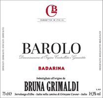 Bruna Grimaldi Barolo Badarina (3 Liter Bottle)