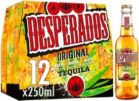 Desperados Tequila Beer 12x250ml