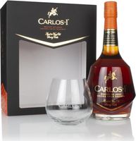 Carlos I Solera Gran Reserva Gift Pack with G...