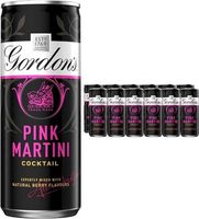 Gordon's Pink Martini Cocktail 12 x