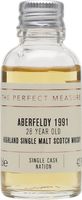 Aberfeldy 1991 Sample / 28 Year Old / Single cask Nation Highland Whisky