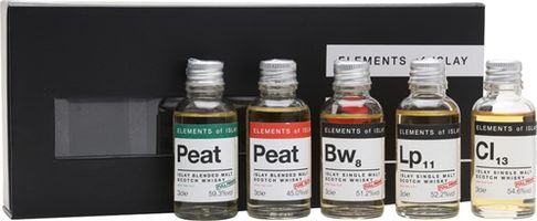 Elements of Islay Tasting Pack / 2020 Edition / 5x3cl Islay Whisky