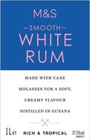 M&S Smooth White Rum 1L