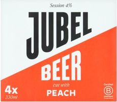 Jubel Peach 4 x 330ml