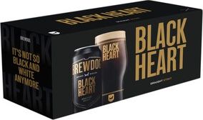 BrewDog Black Heart Draught Stout 10 x 440ml