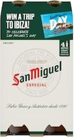 San Miguel Premium Lager Beer 4x330ml