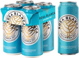 Rosa Blanca Premium Lager Beer Cans 4x440ml