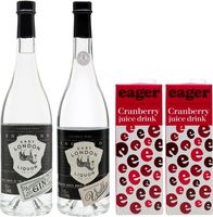 East London Liquor Cranberry 2-in-1 Cocktail Kit