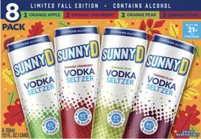 Sunny D Vodka Seltzer Variety Pack