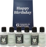 Happy Birthday (Dark Blue) 6 Reasons Gin Gift Pack