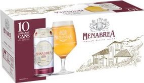 Menabrea Italian Alpine Birra Lager 10x440ml