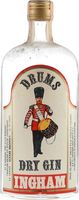 Drums London Dry Gin / Bot.1970s