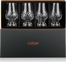 Glencairn 4 Crystal Cut Glasses