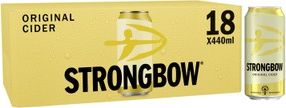 Strongbow Original Cider Cans 18 x 440ml