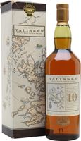 Talisker 10 Year Old / Map Label Island Single Malt Scotch Whisky