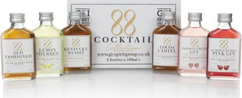 88 Cocktail Collection #2 (6 x 100ml) Pre-Bottled Cocktails