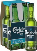 Carlsberg Alcohol Free Lager Beer 4x330ml