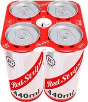 Red Stripe Premium Lager 4 x 440ml Cans