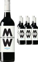 Most Wanted Chilean Merlot Wine 6 x