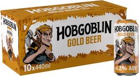 Hobgoblin Gold Ale 10x440ml Cans