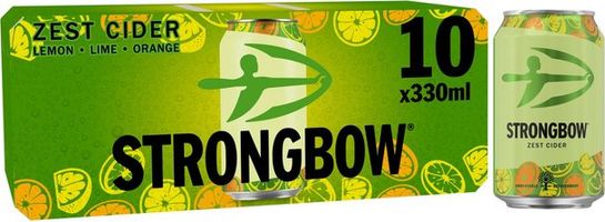 Strongbow Zest Cider Can