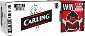 Carling Original Lager Beer Cans 18 x 440ml