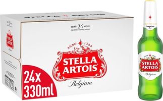 Stella Artois Bottles 24x330ml