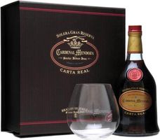 Cardenal Mendoza Carta Real Spanish Brandy / Gift Set With Riedel Snifter Glass