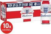 Budweiser Lager 10 X 440Ml