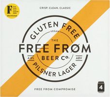 Free From Beer Co. Pilsner Lager 4x330ml