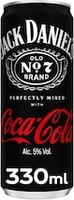 Jack Daniel's Whiskey & Coca-Cola 330Ml