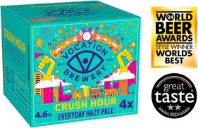 Vocation Crush Hour Hazy Pale Ale 4x330ml