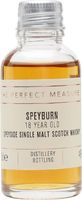 Speyburn 18 Year Old Sample Speyside Single Malt Scotch Whisky
