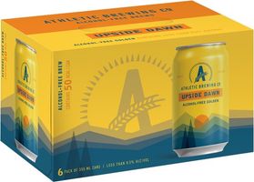 Athletic Brewing Co Upside Dawn Golden Ale (Alcohol Free)