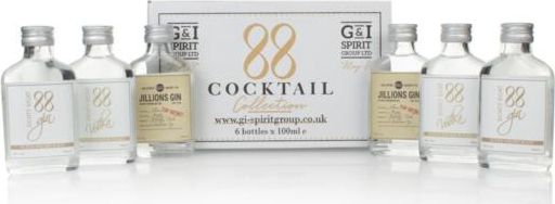 88 Cocktail Vodka & Gin Collection (6 x 100ml) Spirit